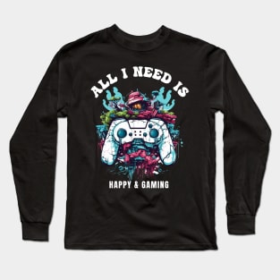 Gaming Quotes Long Sleeve T-Shirt